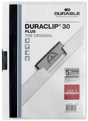 DURABLE Präsentations-Klemmhefter DURACLIP 30 PLUS, A4, weiß