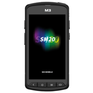 M3 MOBILE M3 MOBILE SM20x, 2D, SE4710, USB, BT (5.1), WLAN, 4G, NFC, GPS, Disp., GMS, RB, schwarz, Android