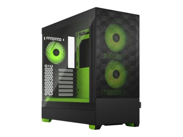 FRACTAL DESIGN FRACTAL DESIGN Pop Air RGB Green Core TG Clear Tint