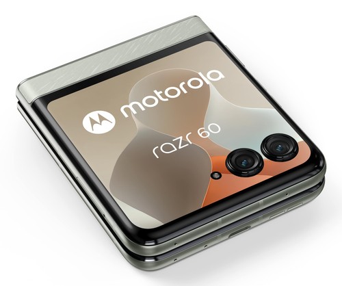 MOTOROLA MOTOROLA razr 60 8/256 GB Android 15 Smartphone Lightest Sky hellgrau