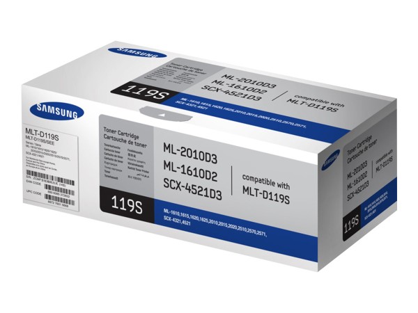 SAMSUNG MLT D119S Schwarz Tonerpatrone (SU863A) SU863A
