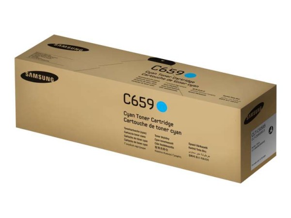 SAMSUNG CLT C659S Cyan Tonerpatrone CLT-C659S/ELS