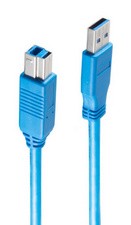 shiverpeaks BASIC-S USB 3.0 Kabel, A-Stecker - B-Stecker