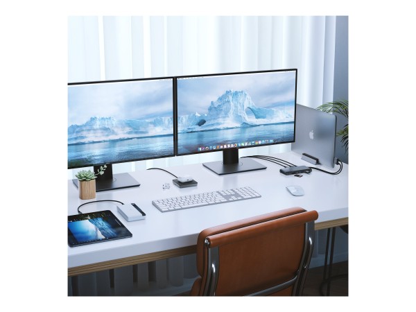 ALOGIC ALOGIC Dockingstation Twin Super Dock 10-in-1 Dual USB-C