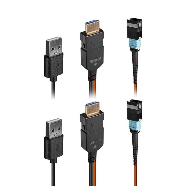 LINDY LINDY 100m MPO Fibre Optic HDMI 8K60 Extender