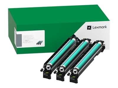 LEXMARK 3er-Pack - Cyan, Magenta, Gelb - Fotoleiter-Kit LCCP 85D0Q00
