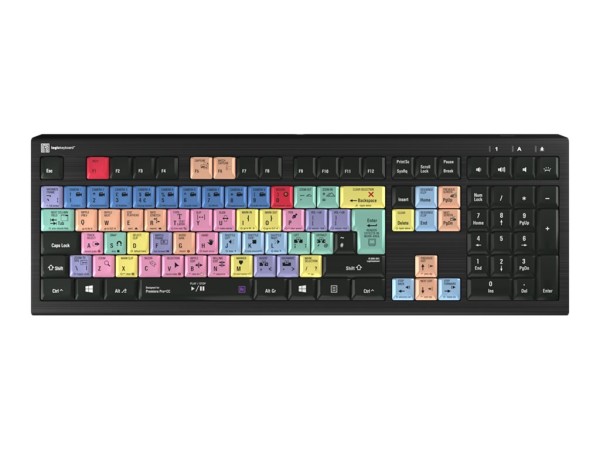 LOGIC-KEYBOARD Logickeyboard Adobe Premiere Pro CC ASTRA 2 - Tastatur (LKB- LKB-PPROCC-A2PC-UK
