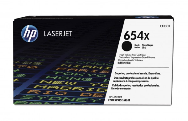HP 654X - Tonereinheit Original - Schwarz - 20.500 Seiten