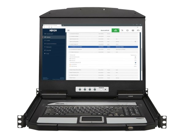 EATON Rack-Mount Short-Depth HDMI KVM Console B021-SWHD-K