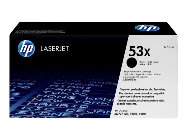 HP HP 53X Schwarz LaserJet Tonerpatrone (Q7553X)