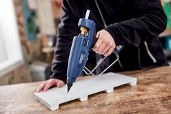 Rapid Profi-Klebepistole EG380, grau/schwarz