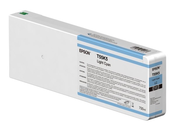 EPSON EPSON Singlepack Light Cyan T55K500 UltraChrome HDX/HD