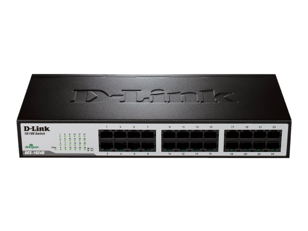 DES-1024D Switch Fast 24xRJ45 10/100 DES-1024D