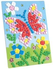 folia Moosgummi-Mosaik "Schmetterling", 405 Teile