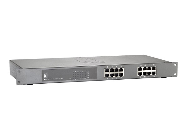 LEVELONE LEVEL ONE LevelOne GEP-1621W120 16-Port Gigabit PoE Switch
