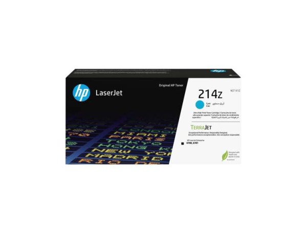 HP Inc. HP 214Z - Ultra High Yield - Cyan - original - LaserJet - Tonerpatr W2141Z
