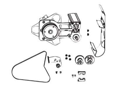 ZEBRA Rewind Upgrade, Kit Media Rewind Upgrade, Kit, passend für: ZT610, ZT P1083320-084