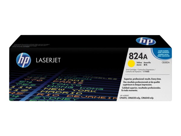 HP HP 824A Gelb LaserJet Tonerpatrone (CB382A)