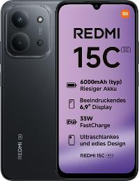 XIAOMI XIAOMI Redmi 15C 5G 128-4-5G Midnight Black