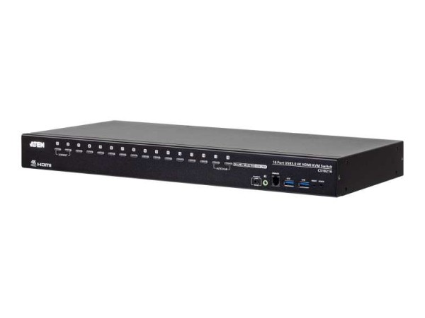 ATEN 16-Port USB3.0 4K HDMI KVM Switch CS18216-AT-G