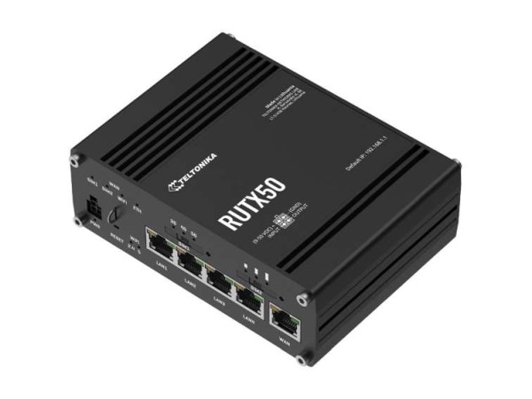 TELTONIKA Router RUTX50 5G Modem Router/WLAN eSIM RUTX50320000