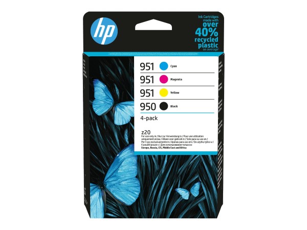 HP HP 950 Black 951 CMY Original Ink Cartridge 4-Pack
