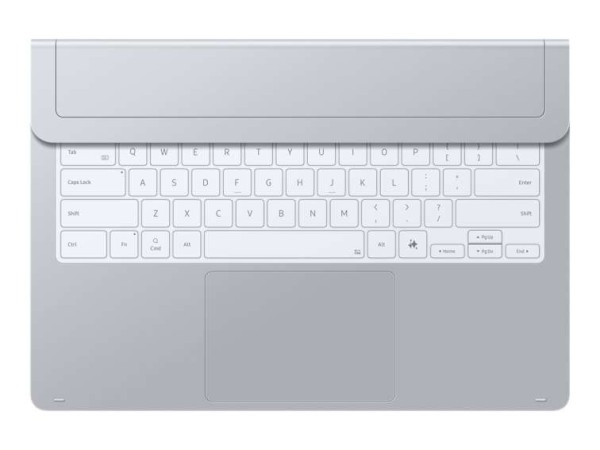SAMSUNG Pro Keyboard für Galaxy Tab S11 Ultra POGO-Pin Silver EF-DX935BSEGDE