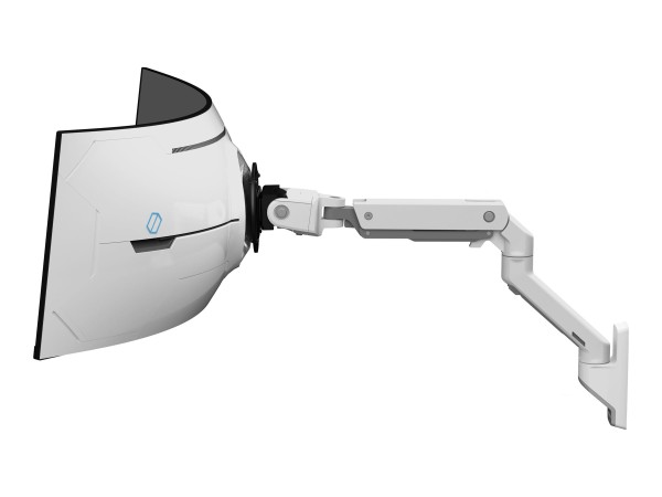 ERGOTRON ERGOTRON HX Monitor Arm mit VHD-Gelenk (weiß, für 1000 R Curved Monitore)