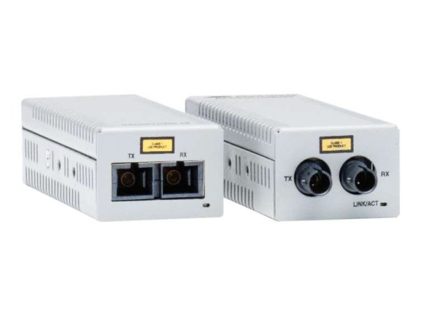 ALLIED TELESIS ALLIED Desktop Mini Media Converter 1000TX to 1000SX ST Conn AT-DMC1000/ST-50