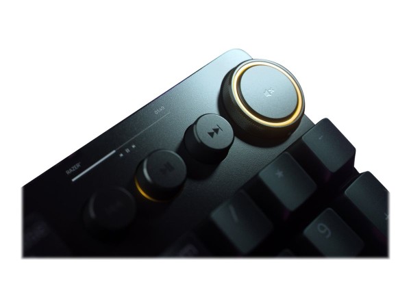 RAZER RAZER Huntsman V2 - optische Gaming Tastatur, Clicky Purple Switches, Chroma RGB, deutsches Layout (