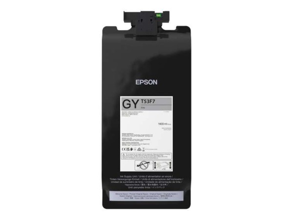 EPSON UtraChromePro 6 Gray IIPS Rips 1,6 L SureColorC-P C13T53F700