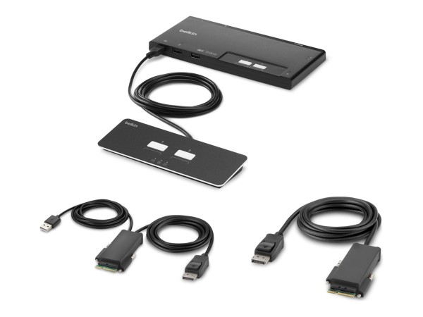 BELKIN Modular Secure Single Head - KVM-Switch F1DN102MOD-PP-4