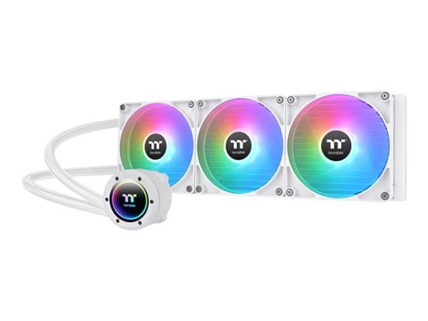 THERMALTAKE THERMALTAKE K Cooler TH420 V2 ARGB Sync All-In-One Liquid Cooler - Snow Edition