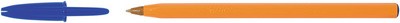 BIC Kugelschreiber Orange, Strichfarbe: blau