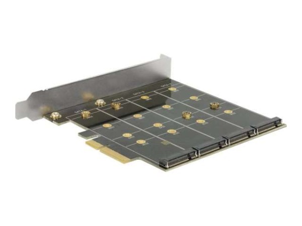 DELOCK PCI Express Karte > 4 x intern M.2 Key B mit RAID 89888