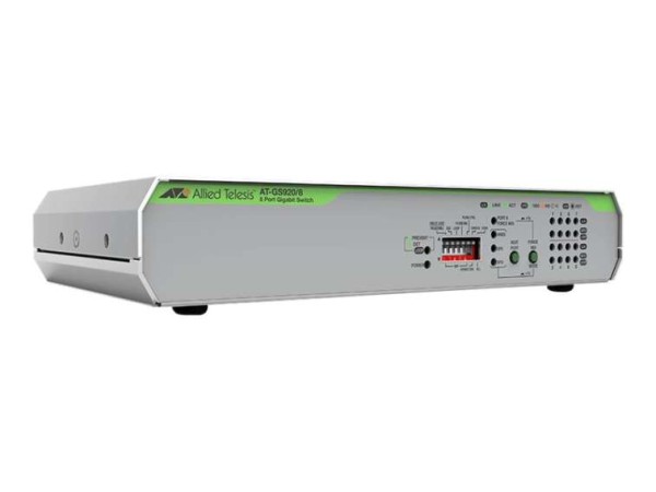 ALLIED TELESIS 8X UNMANAGED SWITCH10/100/1000 AT-GS920/8-30