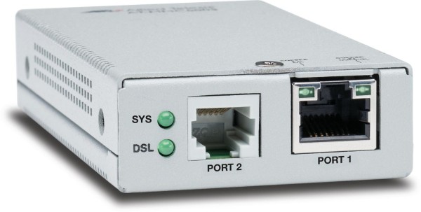 ALLIED TELESIS ALLIED TELESIS ALLIED VDSL2 (RJ11) to 10/100/1000T Mini Media Converter