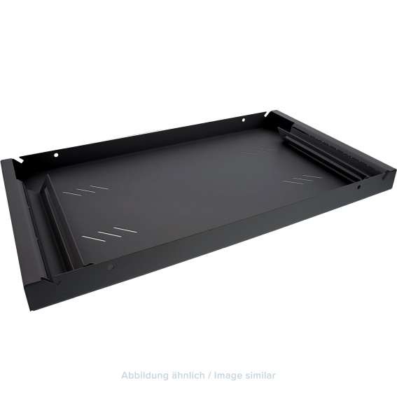 TRITON 19"-Fachboden perforiert, 1HE, 950mm, 80kg, Triton RAB-UP-950-A4, sc RAB-UP-950-A4
