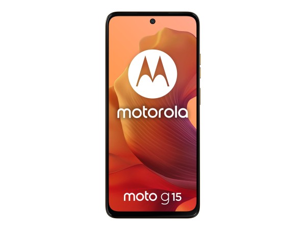 MOTOROLA MOTOROLA moto g15 4/128 GB Android 15 Smartphone Sunrise Orange