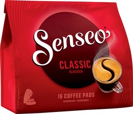 Senseo Kaffeepads "CLASSIC" - klassisch, 16er Packung