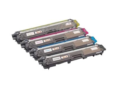 PEACH PEACH Multi Pack 4er Pack Schwarz, Gelb, Cyan, Magenta wiederaufbereitet Tonerpatrone