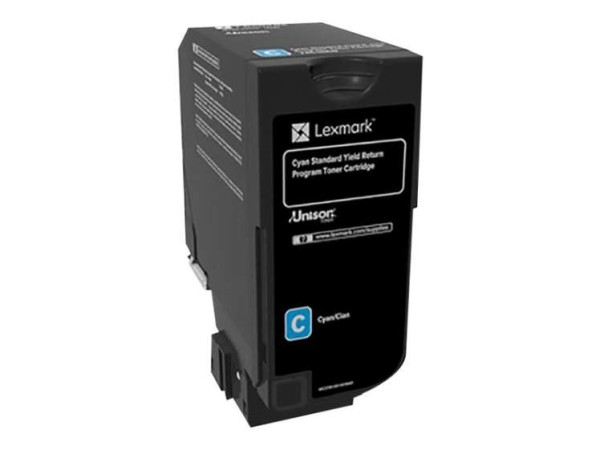 LEXMARK Cyan Tonerpatrone LCCP, LRP 74C2SC0