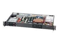 19" 1U Geh Supermicro SC510T-203B CSE-510T-203B