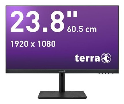 WORTMANN AG TERRA LCD/LED 2427W HA V2 black HDMI, DP, USB-C, GREENLINE PLUS 60,5cm (23,8")
