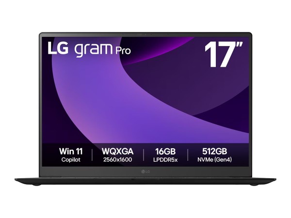 LG LG gram 43,2cm (17") Ultra 7 155H 32GB 2TB W11