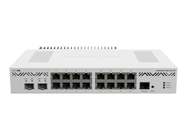 MIKROTIK MIKROTIK CCR2004-16G-2S+PC - Router
