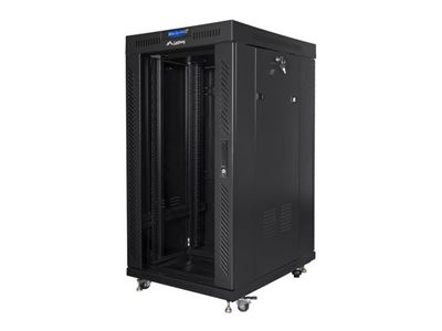 LANBERG LANBERG 19" 22U 800X800 SCHWARZ GLAS TÜR LCD RACKMOUNT