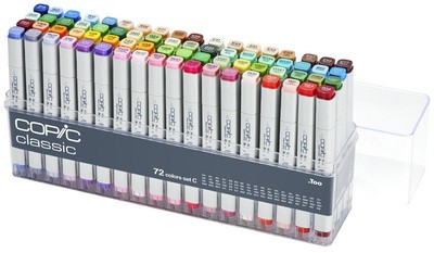 COPIC Marker classic, 72er Set 3