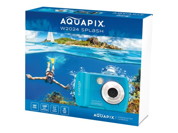 EASYPIX Aquapix W2024 Splash iceblue 10065