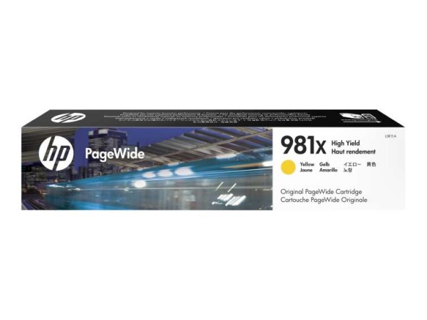 HP 981X Gelb PageWide Tintenpatrone L0R11A